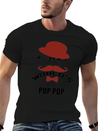 World's Best Pop Pop Lightweight Cotton T-Shirt – Daily Comfort Graphic Shirt