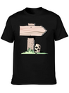 Wrong Way Lightweight Cotton T-Shirt – Daily Comfort Graphic Shirt