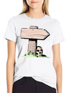 Wrong Way Lightweight Cotton T-Shirt – Daily Comfort Graphic Shirt