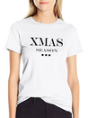 Xmas Season Lightweight Cotton T-Shirt – Daily Comfort Graphic Shirt