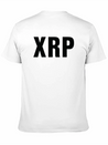 XRP Black Cryptocurrency Digital Blockchain Ripple Lightweight Cotton T-Shirt – Daily Comfort Graphic Shirt