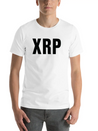 XRP Black Cryptocurrency Digital Blockchain Ripple Lightweight Cotton T-Shirt – Daily Comfort Graphic Shirt