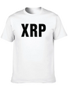 XRP Black Cryptocurrency Digital Blockchain Ripple Lightweight Cotton T-Shirt – Daily Comfort Graphic Shirt