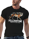 Yellowstone Gray Wolf - Home Of The Gray Wolf Lightweight Cotton T-Shirt – Daily Comfort Graphic Shirt