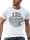 Yes Acupuncture Helps With That Sarcastic Shirt, Lightweight Cotton T-Shirt – Daily Comfort Graphic Shirt