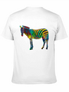 Zebra Cub Design Africa Jungle Party Lightweight Cotton T-Shirt – Daily Comfort Graphic Shirt