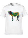Zebra Cub Design Africa Jungle Party Lightweight Cotton T-Shirt – Daily Comfort Graphic Shirt
