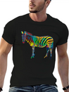 Zebra Cub Design Africa Jungle Party Lightweight Cotton T-Shirt – Daily Comfort Graphic Shirt