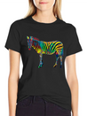 Zebra Cub Design Africa Jungle Party Lightweight Cotton T-Shirt – Daily Comfort Graphic Shirt