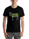 Zebra Cub Design Africa Jungle Party Lightweight Cotton T-Shirt – Daily Comfort Graphic Shirt