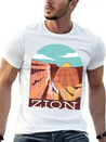 Zion National Park Zion National Park Gift Inspira Lightweight Cotton T-Shirt – Daily Comfort Graphic Shirt