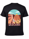 Zion National Park Zion National Park Gift Inspira Lightweight Cotton T-Shirt – Daily Comfort Graphic Shirt