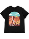 Zion National Park Zion National Park Gift Inspira Lightweight Cotton T-Shirt – Daily Comfort Graphic Shirt