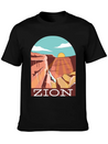 Zion National Park Zion National Park Gift Inspira Lightweight Cotton T-Shirt – Daily Comfort Graphic Shirt