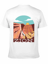Zion National Park Zion National Park Gift Inspira Lightweight Cotton T-Shirt – Daily Comfort Graphic Shirt