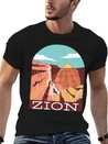 Zion National Park Zion National Park Gift Inspira Lightweight Cotton T-Shirt – Daily Comfort Graphic Shirt