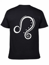 Zodiac Lion Lightweight Cotton T-Shirt – Daily Comfort Graphic Shirt