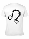Zodiac Lion Lightweight Cotton T-Shirt – Daily Comfort Graphic Shirt