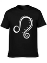 Zodiac Lion Lightweight Cotton T-Shirt – Daily Comfort Graphic Shirt