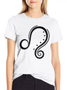 Zodiac Lion Lightweight Cotton T-Shirt – Daily Comfort Graphic Shirt